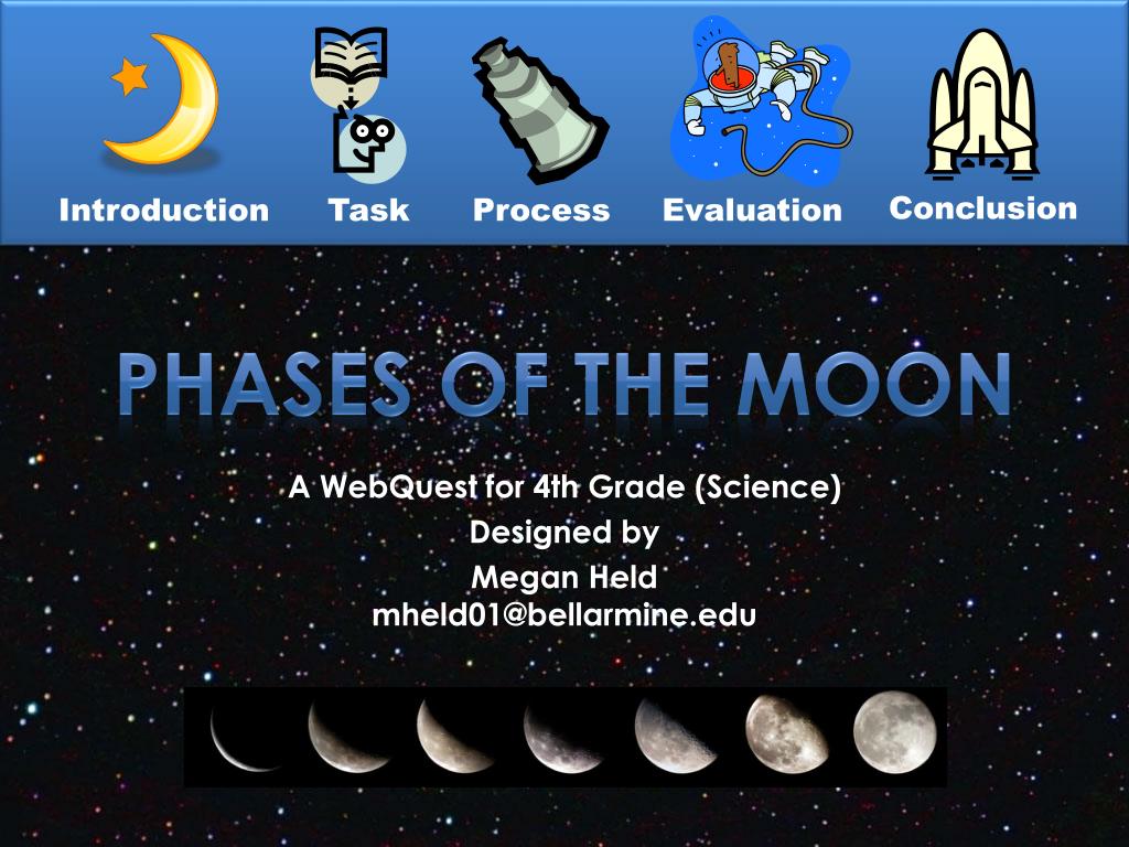 class presentation about the moon
