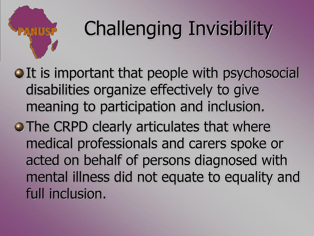 PPT - Human Rights and People with Psychosocial Disabilities Presented by:  Ms Robinah Alambuya PowerPoint Presentation - ID:2587210