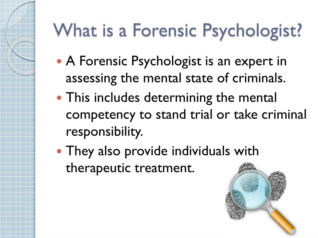 case study forensic psychology