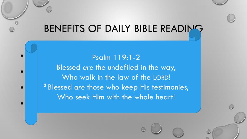 blessings of daily bible study blessings of daily bible study