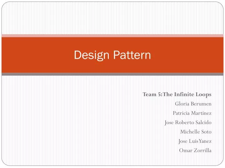 design pattern n.