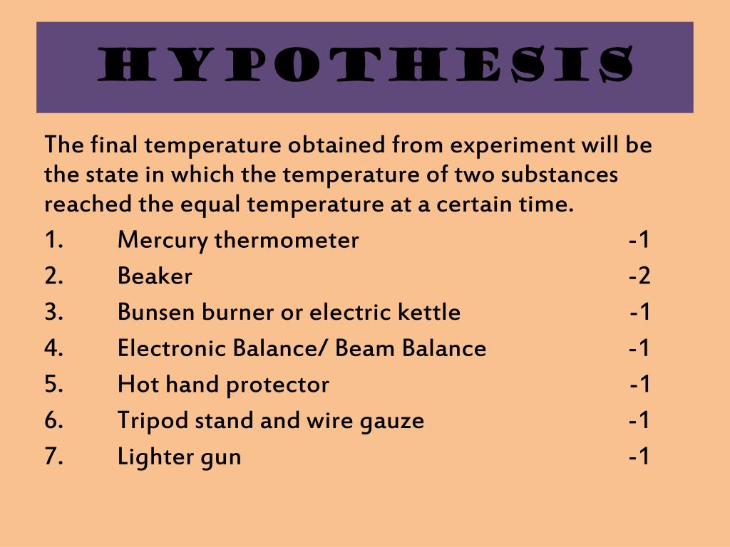 hypothesis free energy