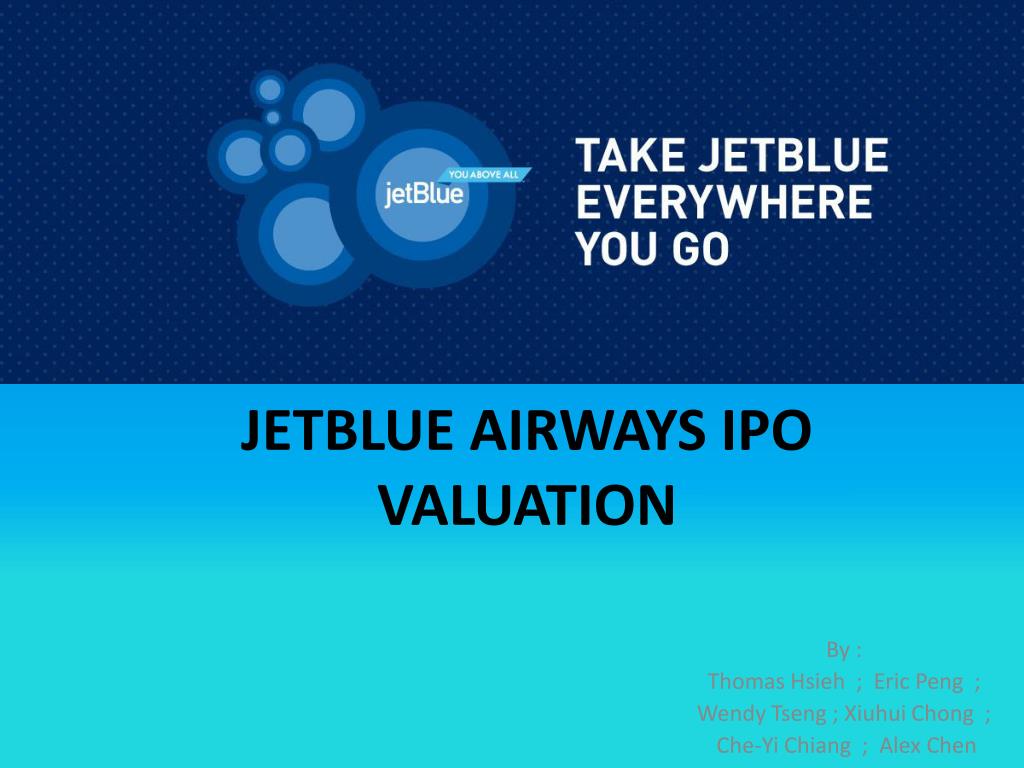 jetblue airways ipo valuation