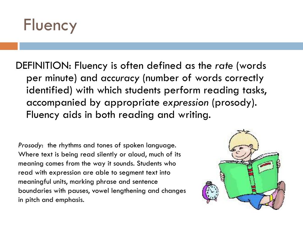 what is fluency in an article writing