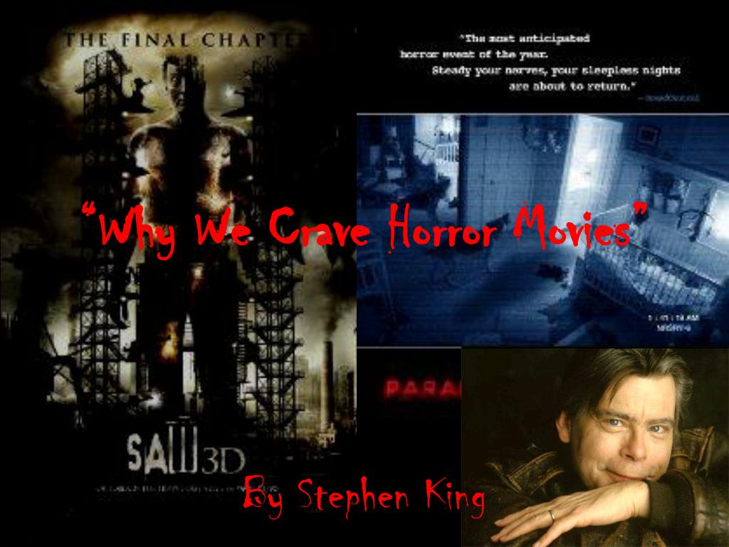 stephen king essay why we crave horror