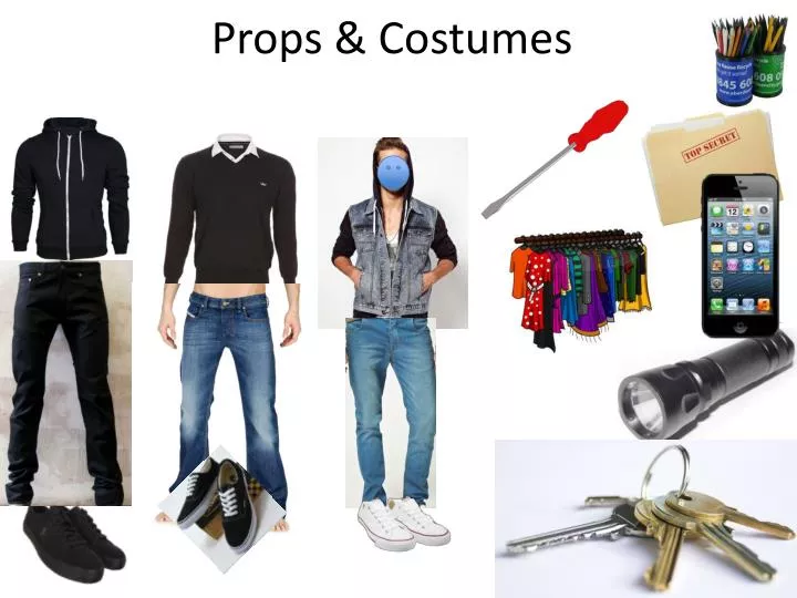 PPT Props & Costumes PowerPoint Presentation, free download ID2590475