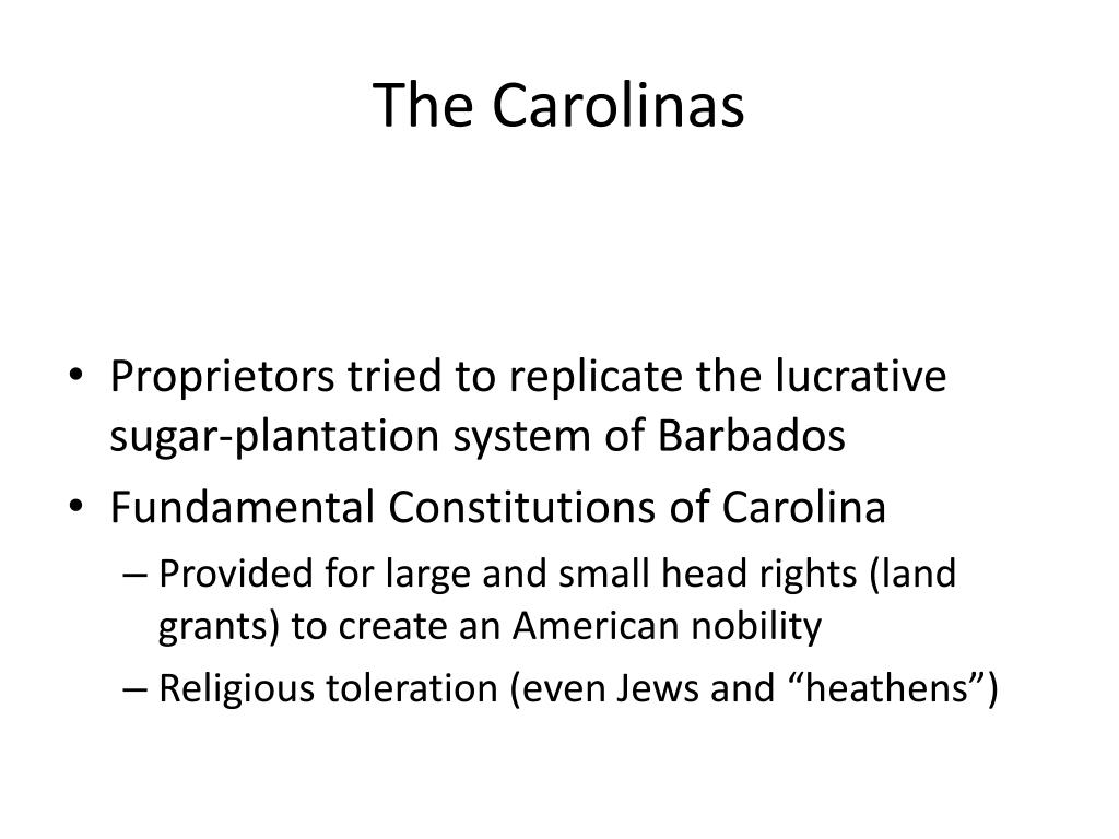 Ppt Settling The Southern Colonies Powerpoint Presentation Free