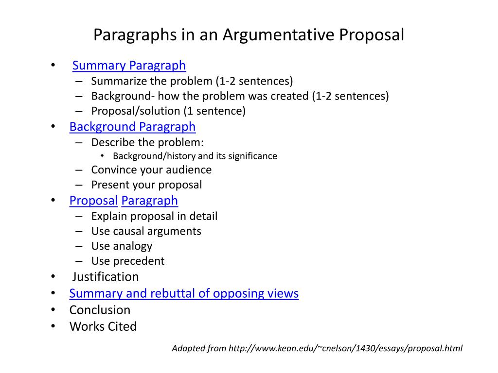proposal argument essay topics