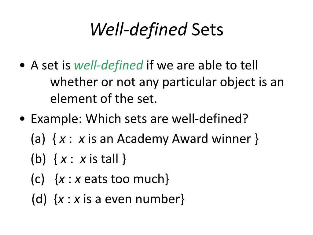 PPT - Set Theory PowerPoint Presentation, free download - ID:2591041