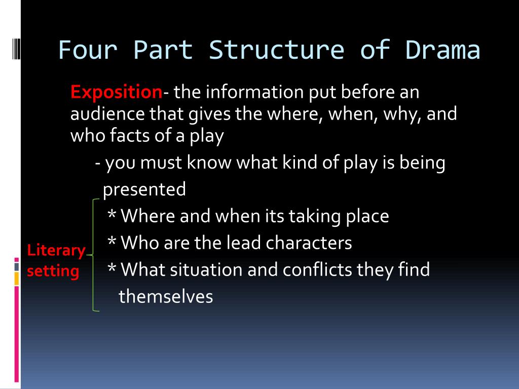 PPT - Structure of Drama PowerPoint Presentation, free download - ID