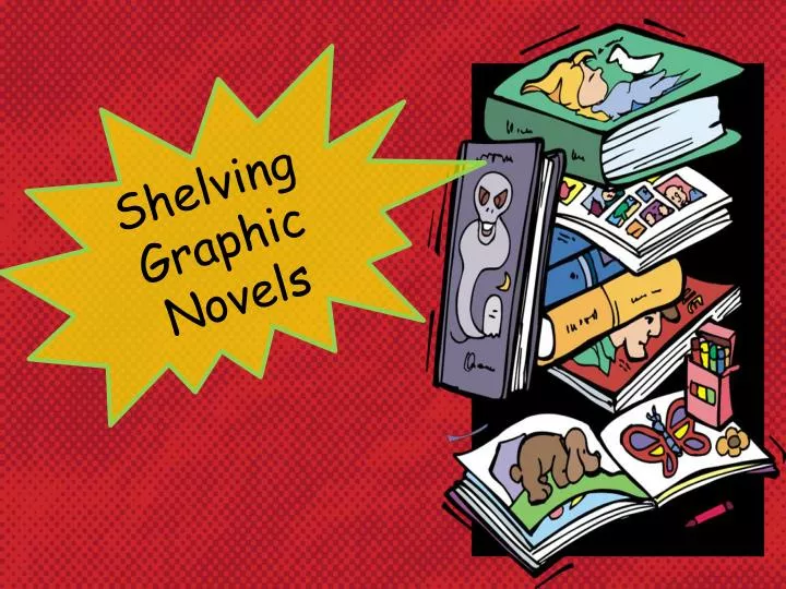 PPT Shelving Graphic Novels PowerPoint Presentation, free download