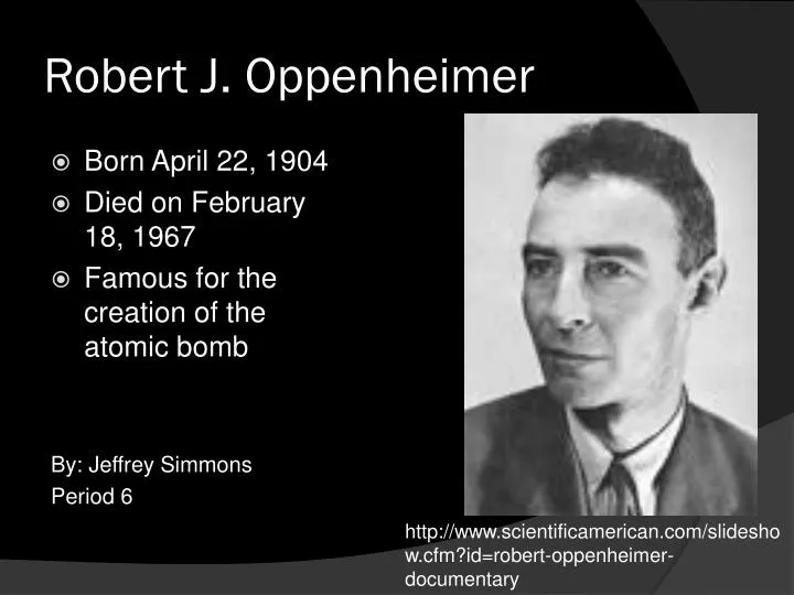 Robert Oppenheimer PDF Free Download Robert Oppenheimer PDF Free Download