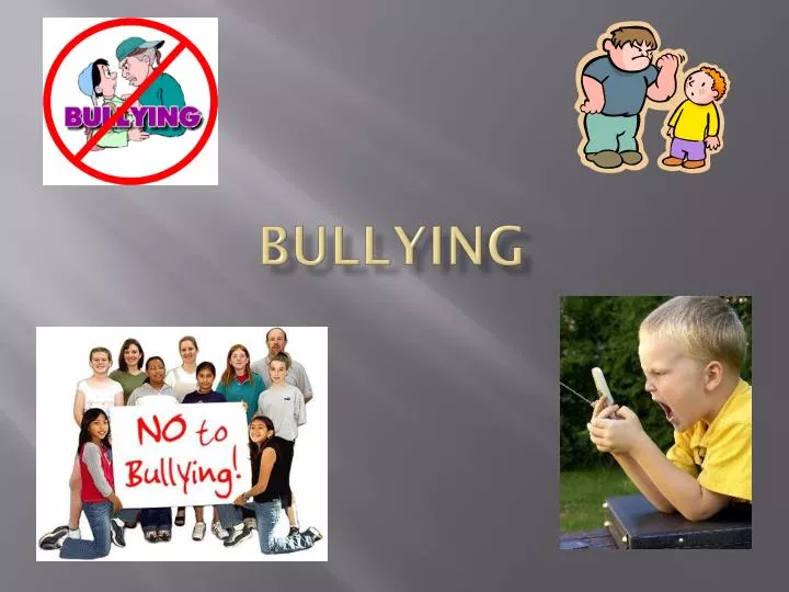 PPT Bullying PowerPoint Presentation Free Download ID 2594366