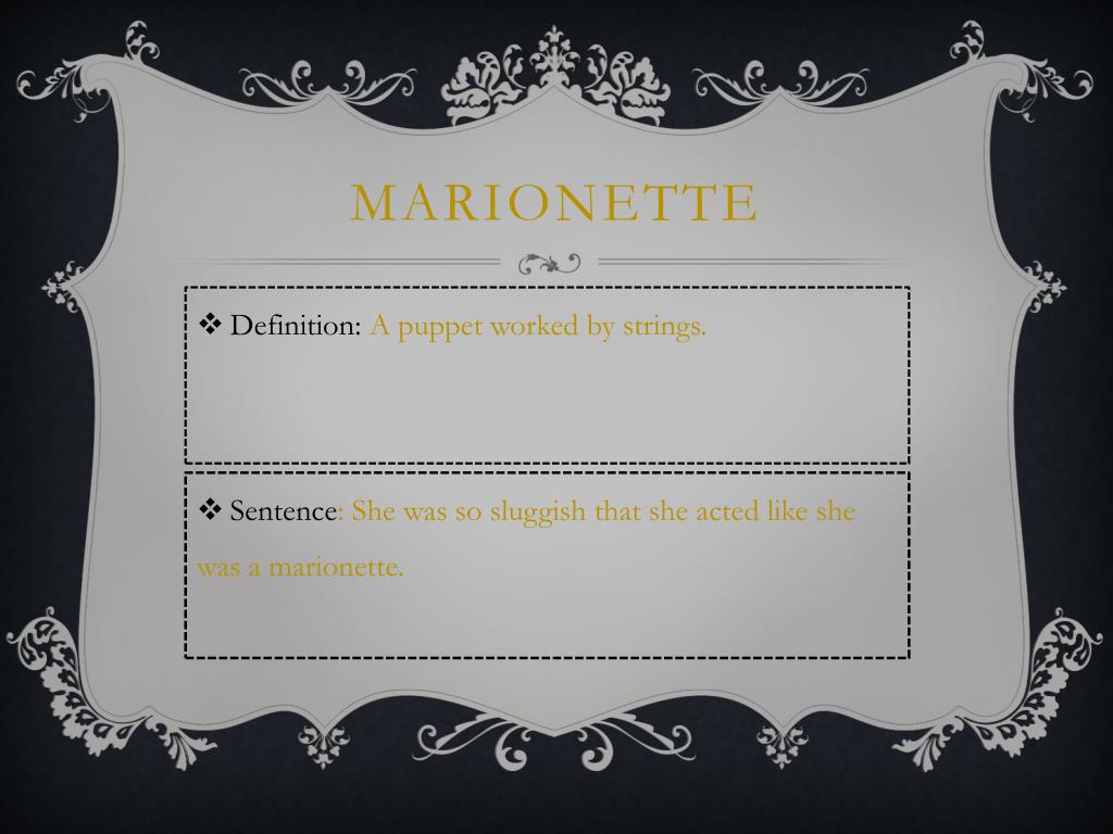 Marionette Definition & Meaning