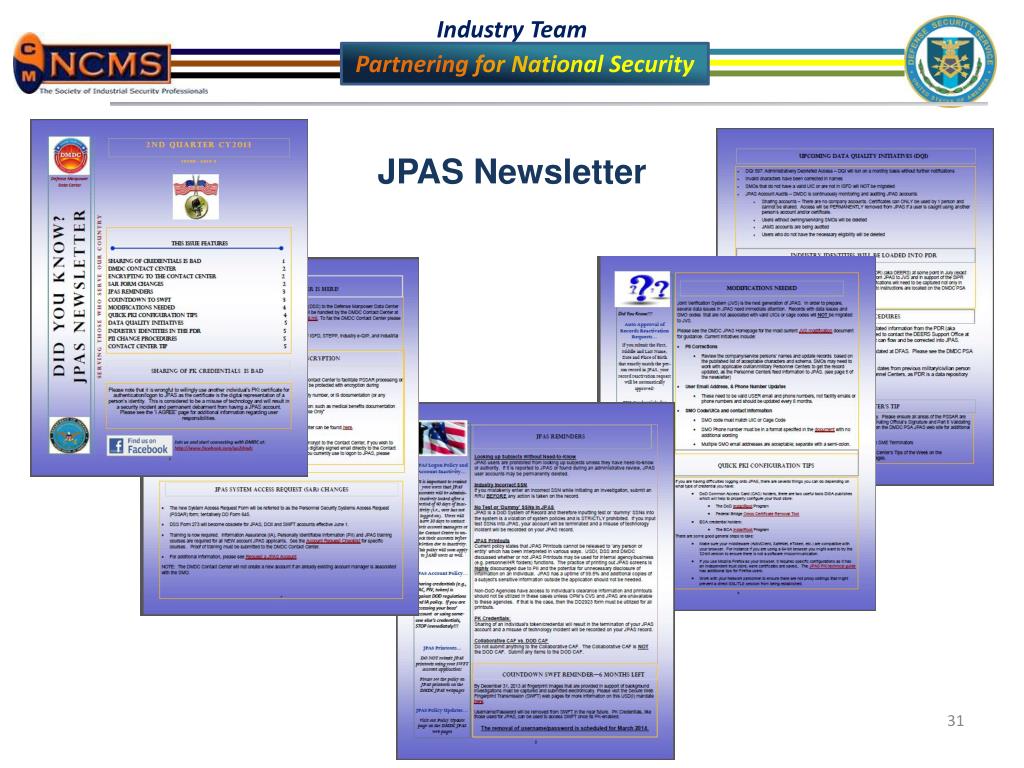 Ppt Jpas Updates Powerpoint Presentation Free Download Id 2595358