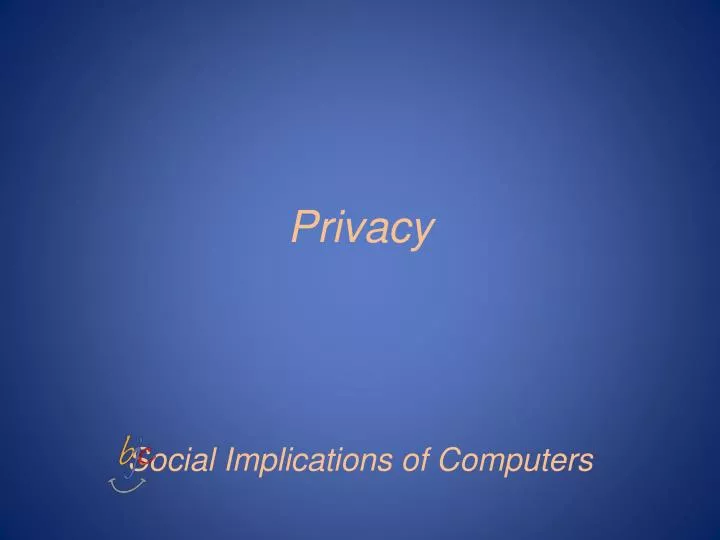 privacy n.