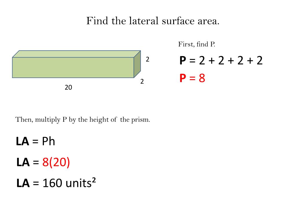 rectangular prism formula
