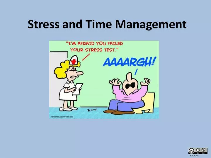stress and time management presentation