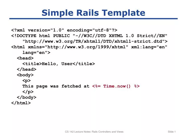 PPT Simple Rails Template PowerPoint Presentation free download ID PPT Simple Rails Template PowerPoint Presentation free download ID