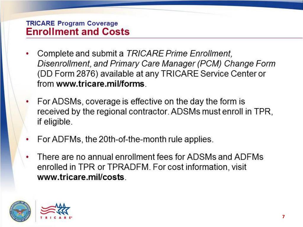 PPT TRICARE Prime Remote and TRICARE Prime Remote for Active Duty