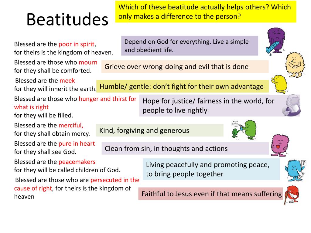8th beatitude meaning