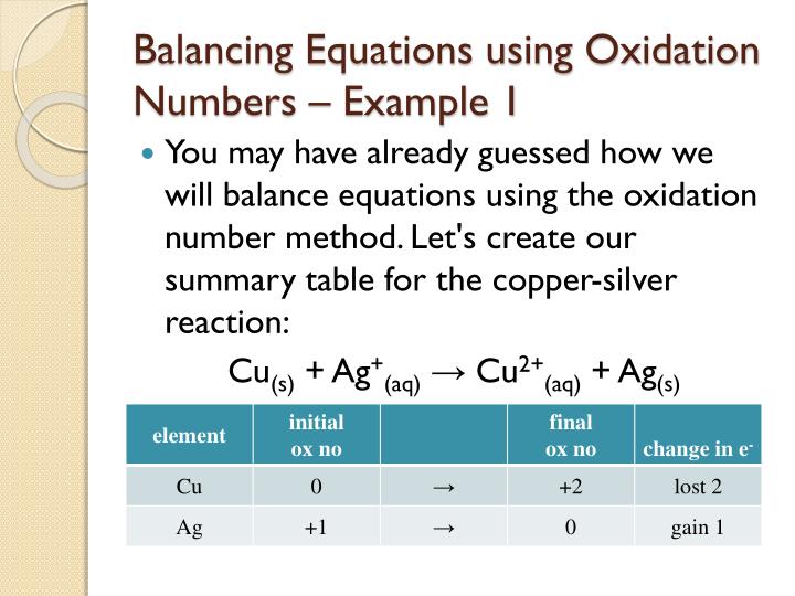 ppt-7-3-balancing-redox-reactions-using-oxidation-numbers-powerpoint-presentation-id-2597130