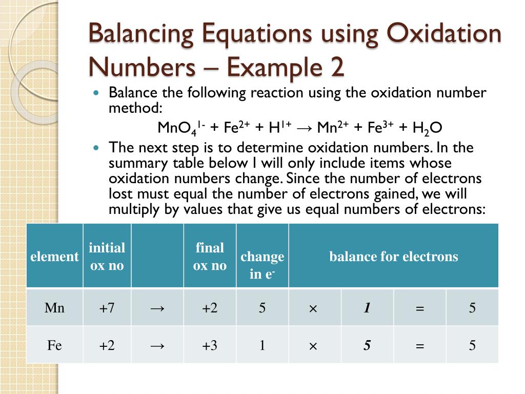 ppt-7-3-balancing-redox-reactions-using-oxidation-numbers-powerpoint-presentation-id-2597130