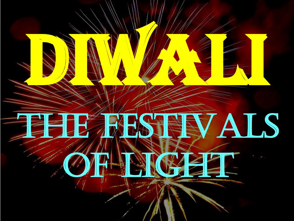 presentation about diwali