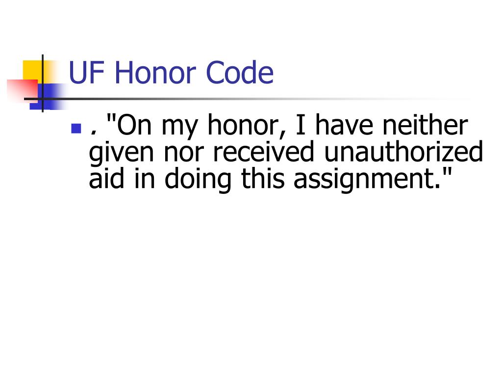 honor code in essay