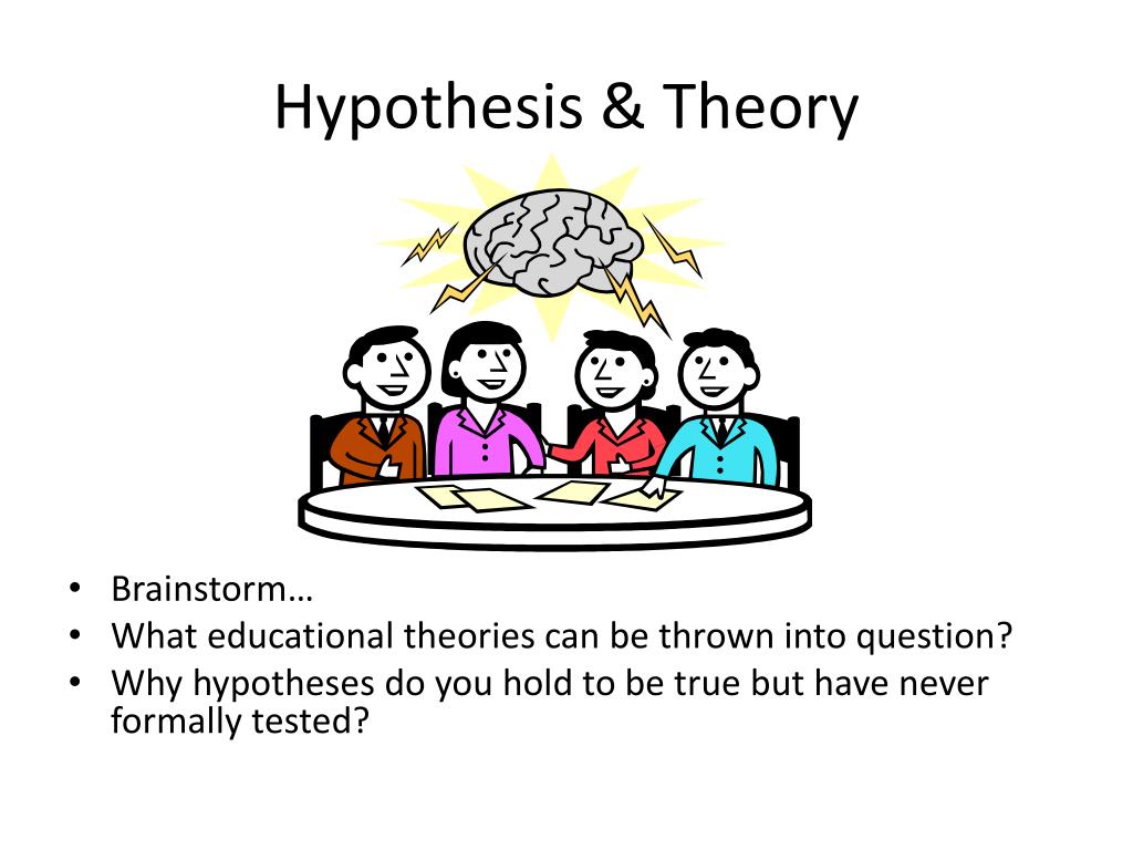 hypothesis on education