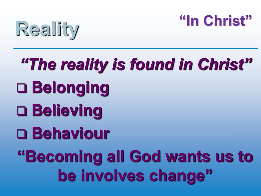 PPT - New Life in Christ – Starting Well PowerPoint Presentation, free ...