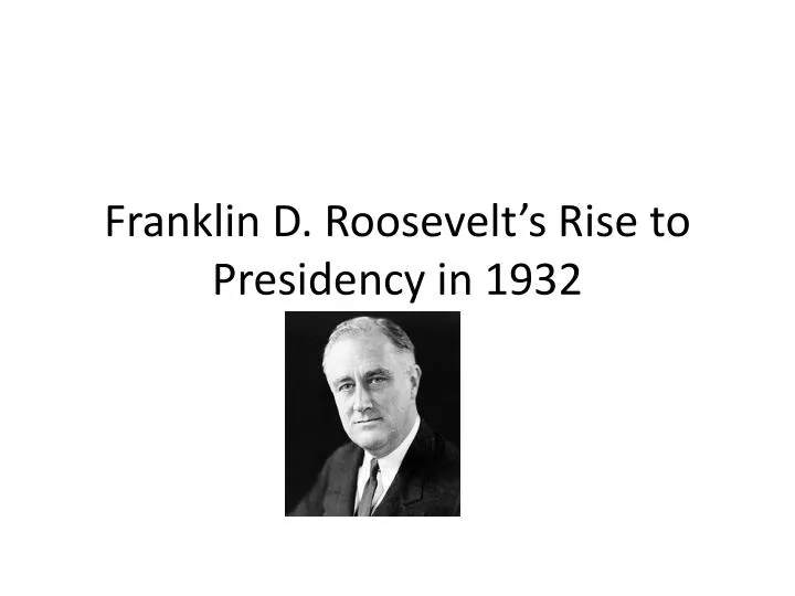 a overview of programs for pulling america out of depression by franklin roosevelt a overview of programs for pulling america out of depression by franklin roosevelt