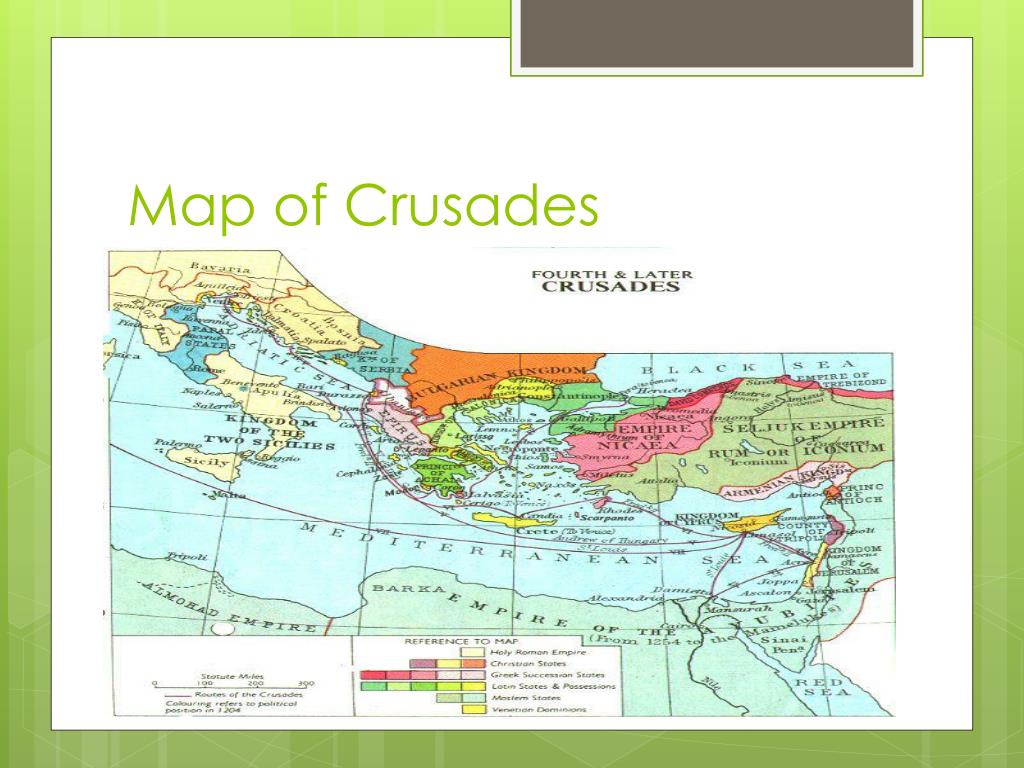 PPT Maps Important Sites Of The Crusades PowerPoint Presentation Map Of Crusades L