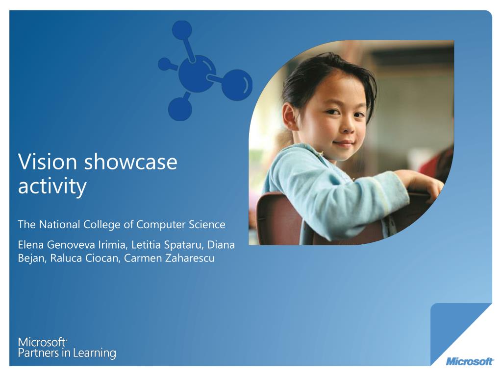 PPT - Vision showcase activity PowerPoint Presentation, free download -  ID:2600066