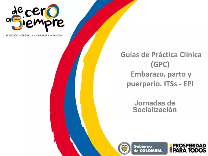 Ppt Guías De Práctica Clínica Gpc Embarazo Parto Y
