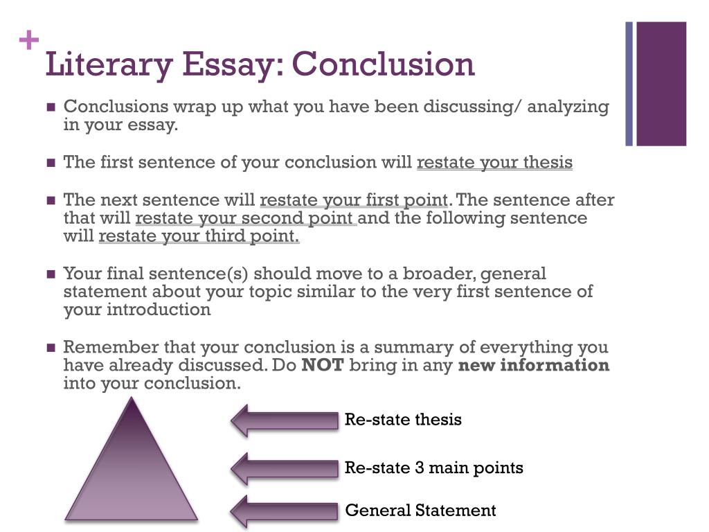 example of literary essay conclusion