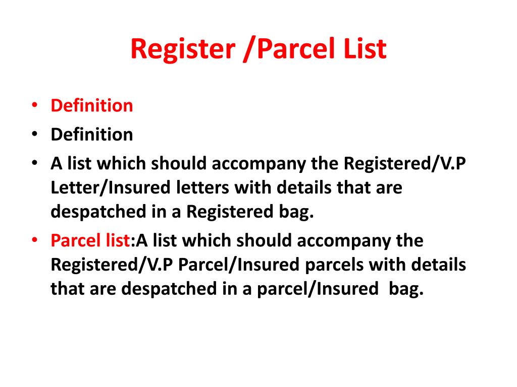 PPT - FORMS USED IN REGISTRATION DEPARTMENT PowerPoint Presentation ...