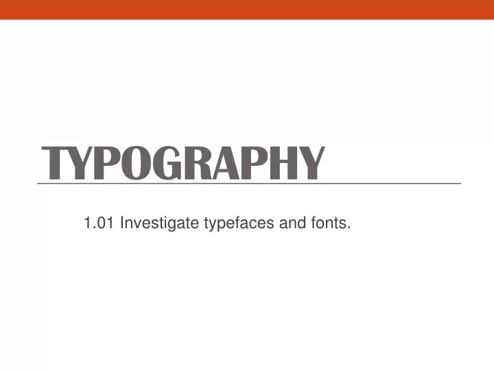 typography n.