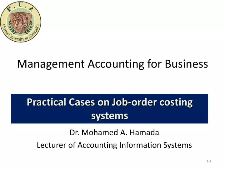 management accounting for business n.