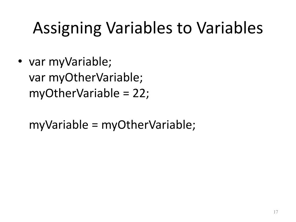 PPT - Variables and Data Types PowerPoint Presentation, free download ...