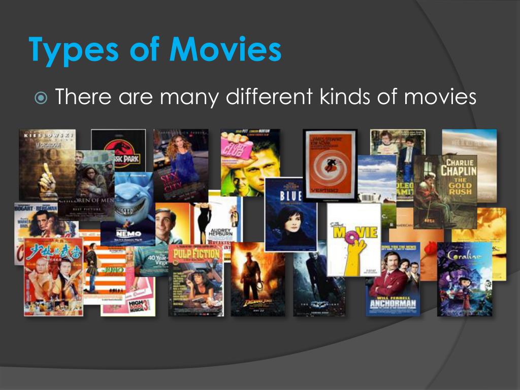 Types of movies. Different kinds of films. Kind of films на английском. Different movie Genres.