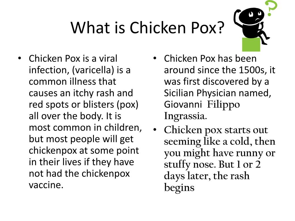 PPT - Chicken Pox PowerPoint Presentation, free download - ID:2603975