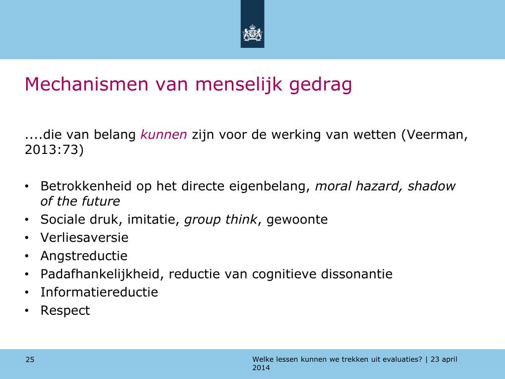 PPT - Welke lessen kunnen we trekken uit evaluaties... PowerPoint