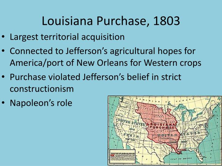 PPT - Presidency of Thomas Jefferson: 1801-1809 PowerPoint Presentation - ID:2605357