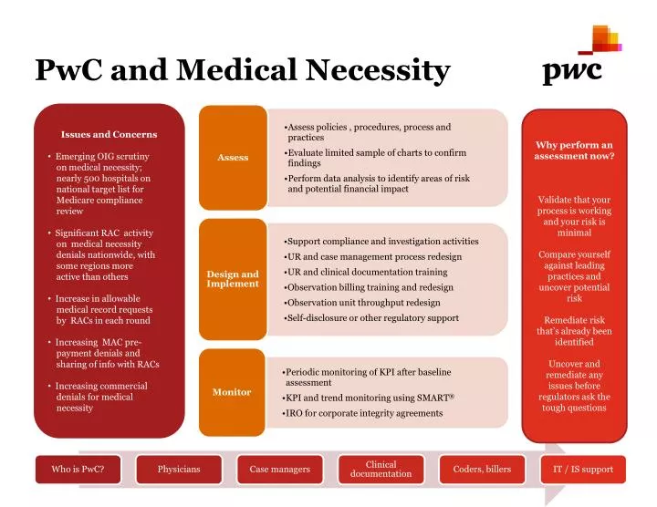 PPT - PwC And Medical Necessity PowerPoint Presentation, Free Download ...