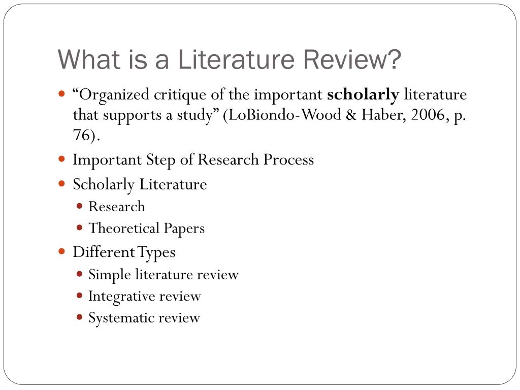 presentation of a book review of educational significance