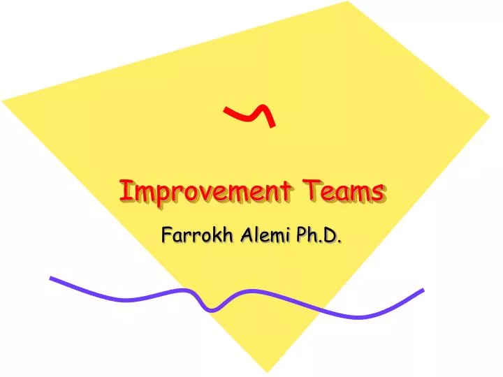 improvement teams n.