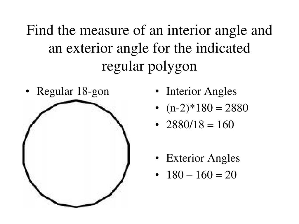 Ppt 8 1 Angle Measures In Polygons Powerpoint Presentation