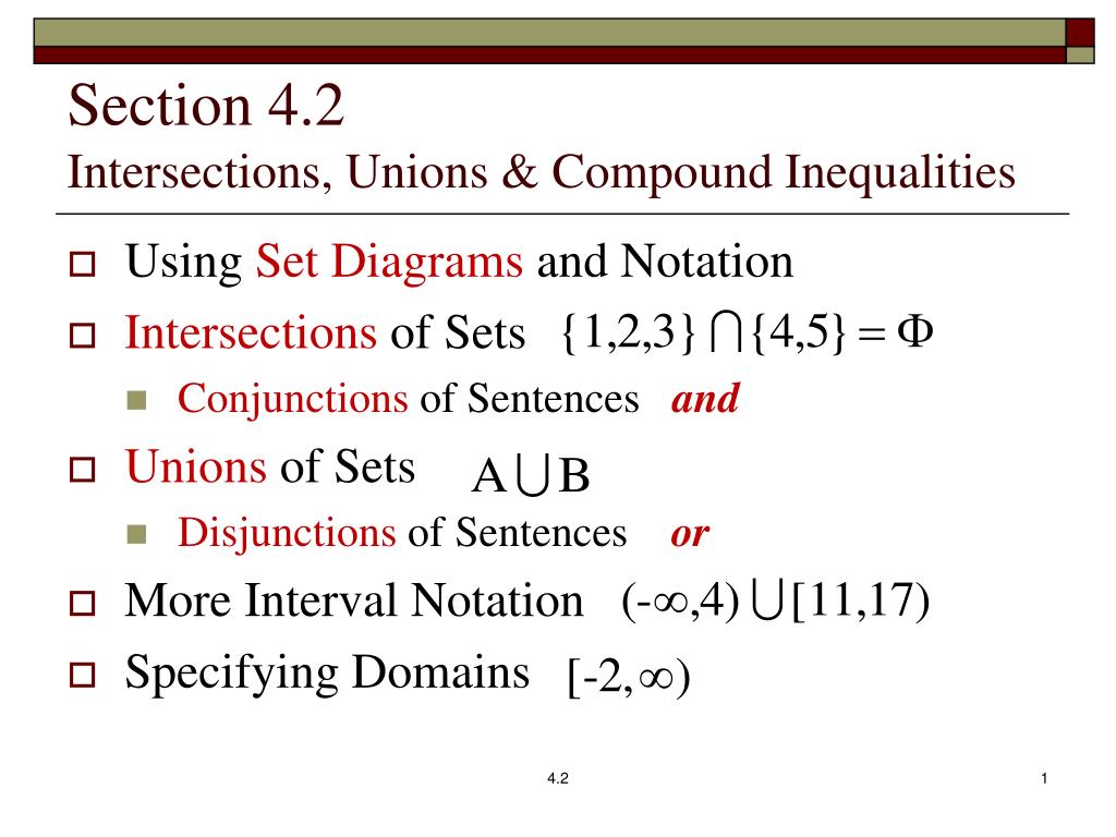 compound inequality symbols