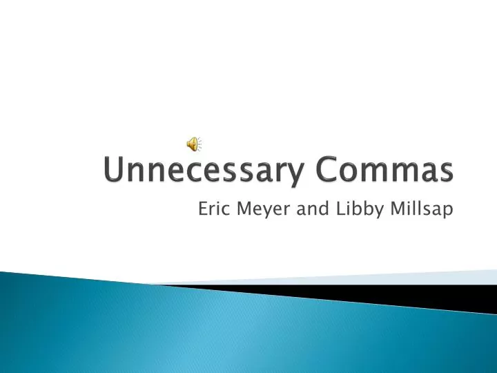 ppt unnecessary commas powerpoint presentation id 2610510 unnecessary commas